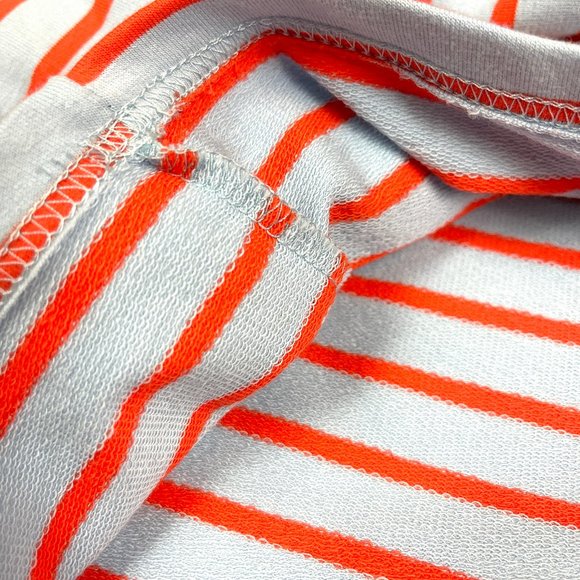 NWT Code X Mode Striped Crop Balloon Sleeve Top - Picture 6 of 8